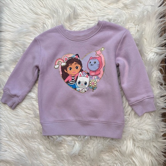 Lot of 3 Jumping Beans Disney Princess Gabby’s Dollhouse Sweatshirts Toddler 2T - Picture 10 of 13